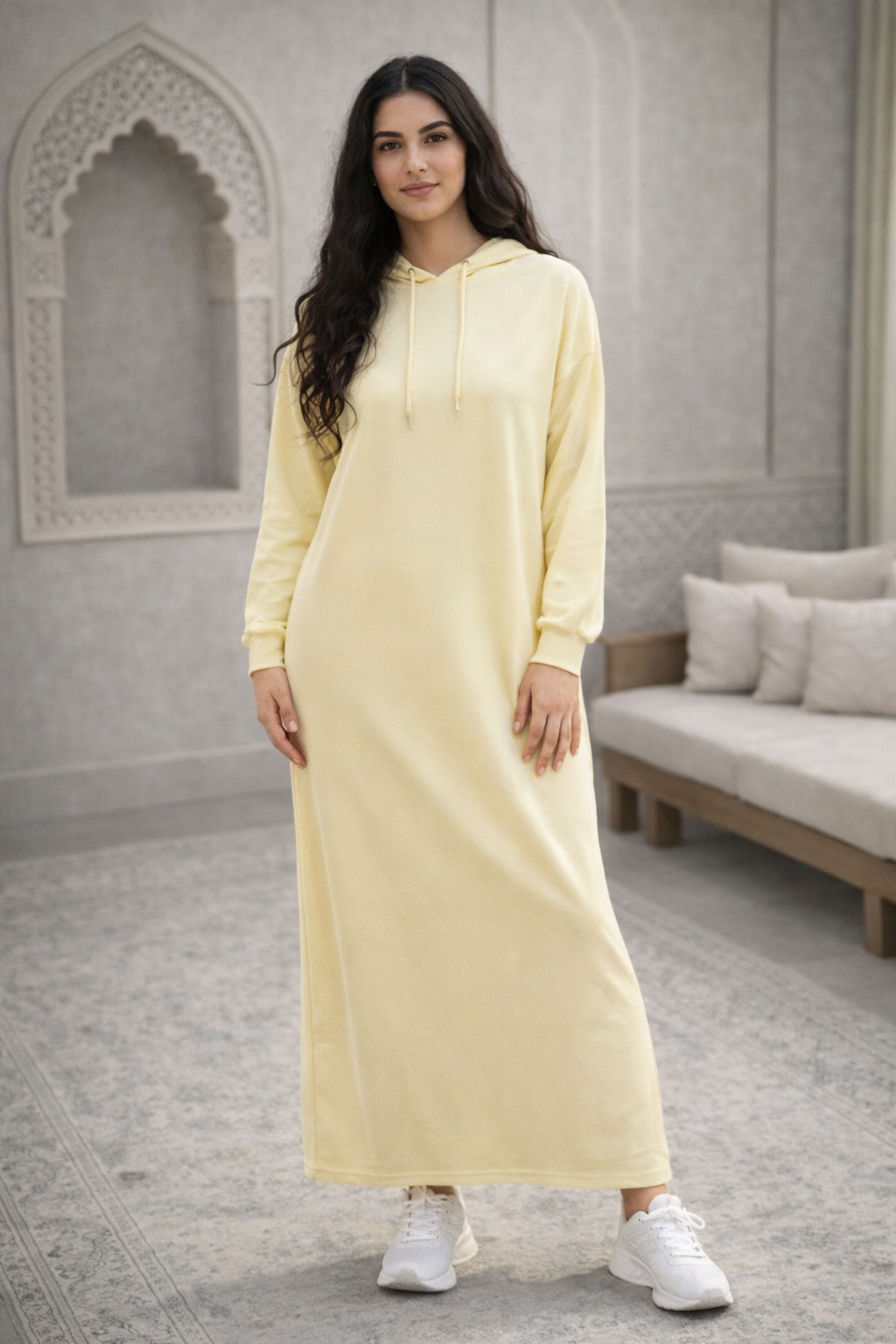Sarah Hooded Abaya Dress
