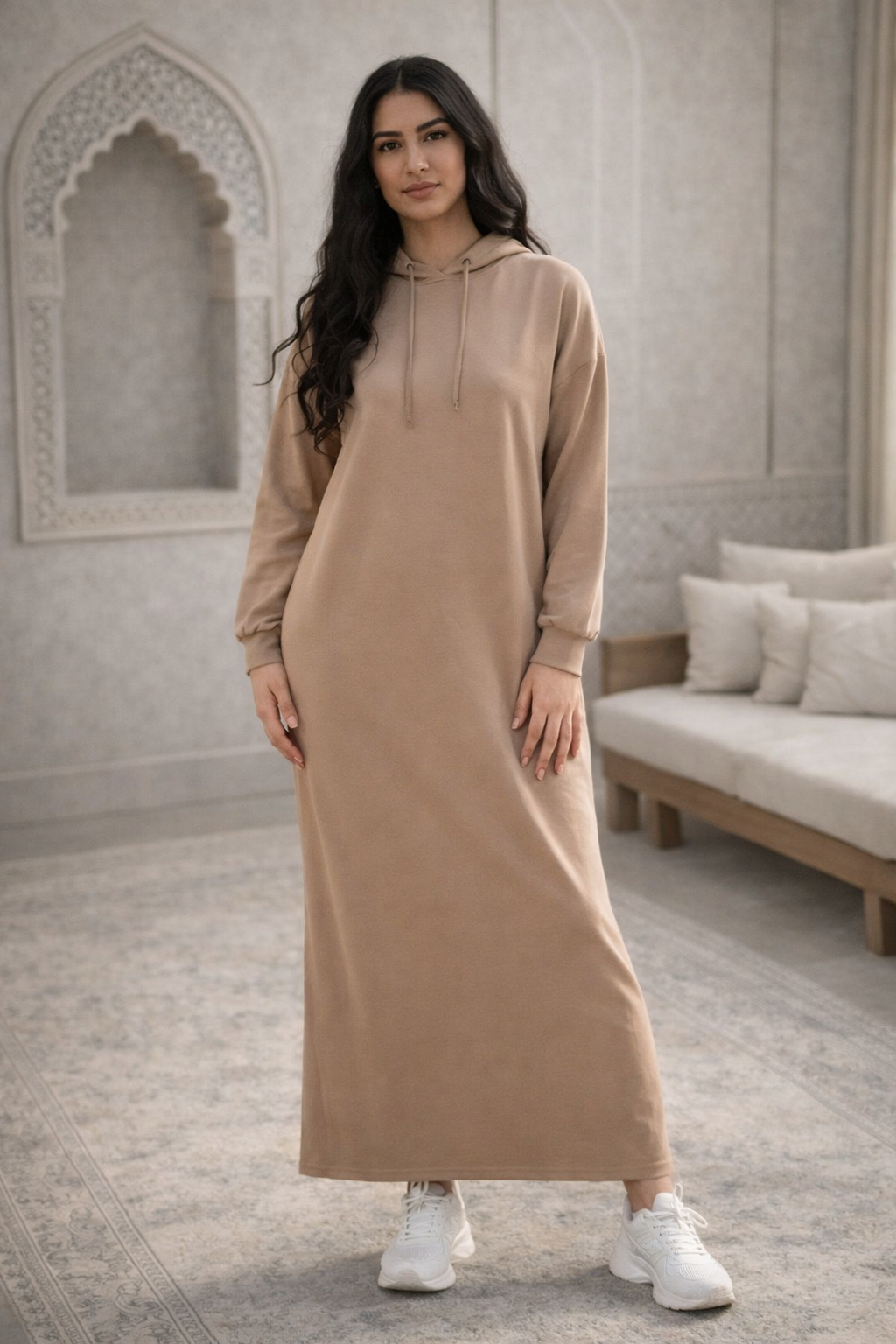 Sarah Hooded Abaya Dress